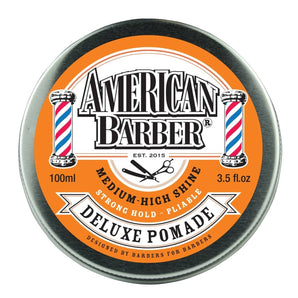 American Barber Deluxe Pomade 100ml - On Line Hair Depot