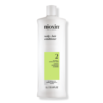 Nioxin System 2 Conditioner 1000ml for natural hair with progressed thinning - On Line Hair Depot