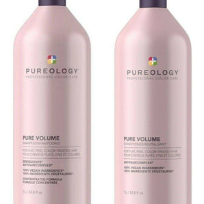 Pureology Pure Volume Shampoo & Conditioner 1lt each - On Line Hair Depot