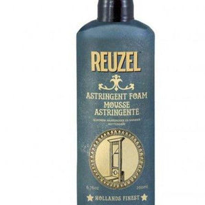 Reuzel Astringent Foam Mousse a facial cleansing and toning foam that promotes smooth, balanced skin - On Line Hair Depot
