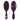 Wet Brush Swirling Stars Original Detangler Magenta - On Line Hair Depot
