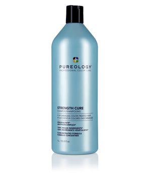Pureology Strength Cure Shampoo 1000ml Pureology - On Line Hair Depot