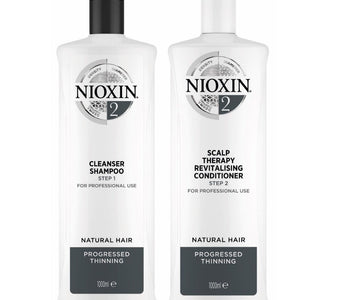 Nioxin Professional System 2 Cleanser Shampoo and Scalp Revitalizing Conditioner