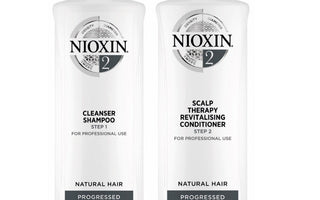 Nioxin Professional System 2 Cleanser Shampoo and Scalp Revitalizing Conditioner