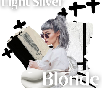 Glamorous & fabulous, the light silver blonde