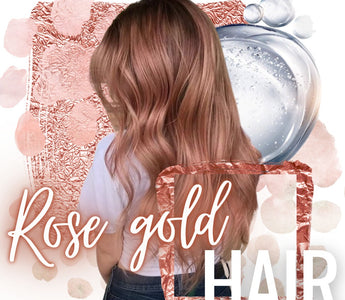 Rose gold hair is one of the absolutely most flattering colours you can go for.