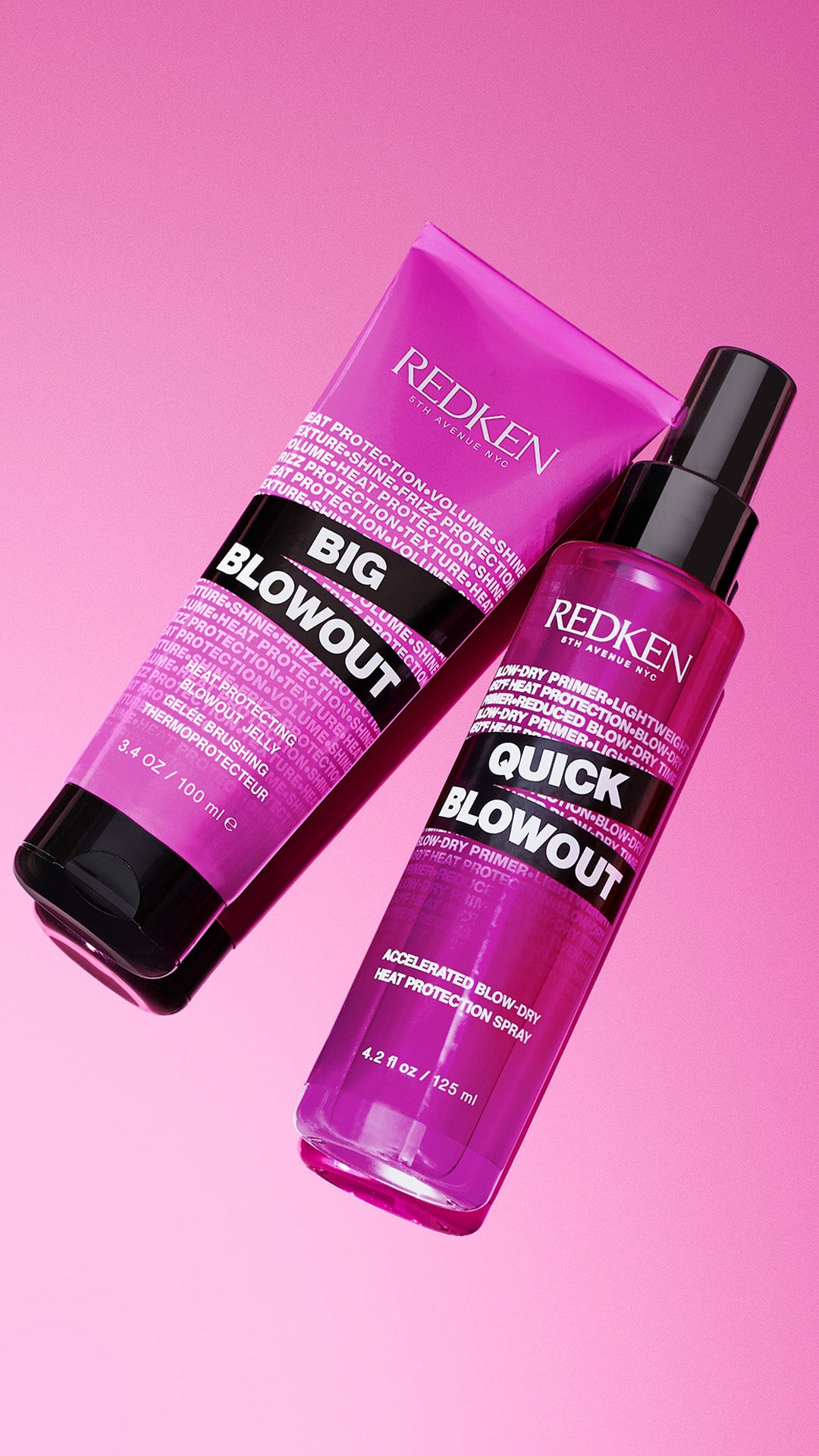 RedkenBig Blowout and Redken Quick Blowout are the secret to recreating your in-salon blowout
