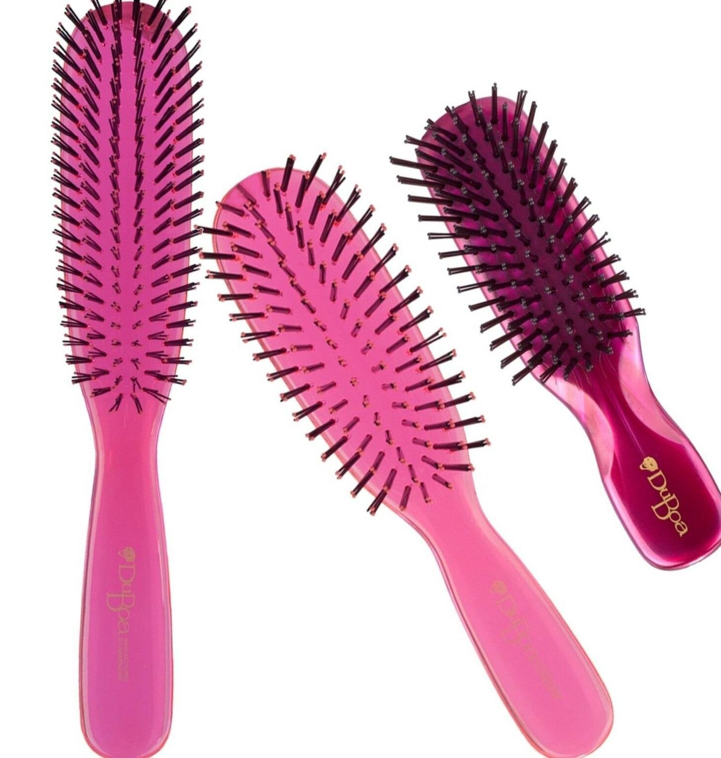 Duboa Hair Brushes Pack of 3 Brushes in Large, Medium, & Small