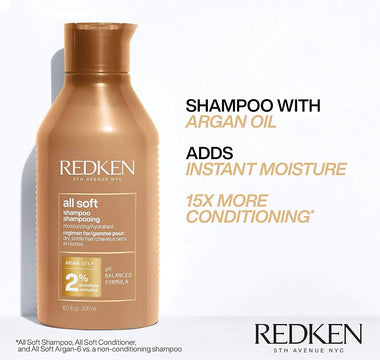 Redken All Soft Shampoo