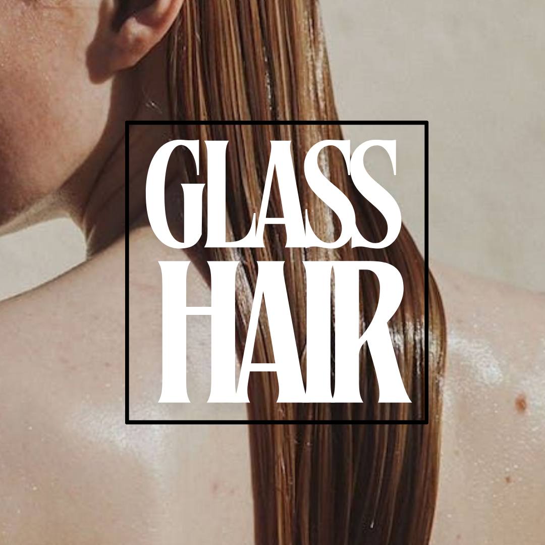 What is the term "Glass hair" mean?