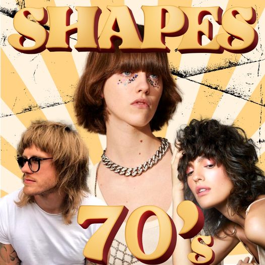 Feel the 70's groove with these shapes! 🎶 Bold, geometric, and totally chic.