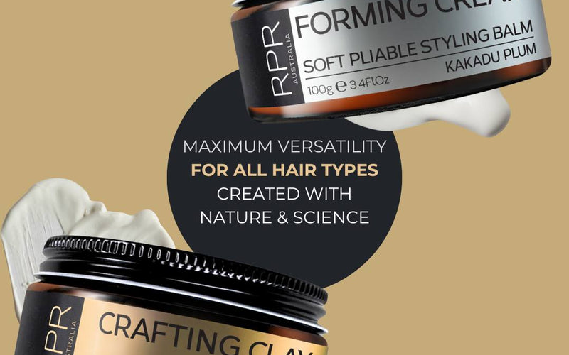 Have you tried the new RPR Styling Range? Forming Cream and Clay Pomade