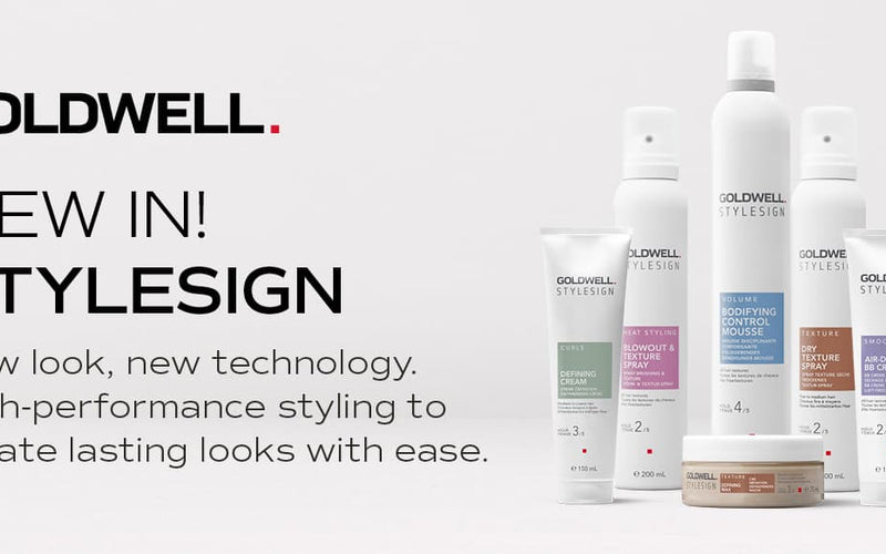 Goldwell Stylesign New Look Packaging