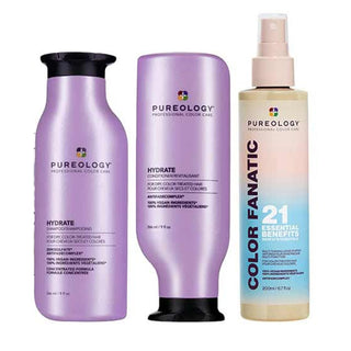 Pureolgy Hydrate Range 100% Vegan Formulas perfect for Coloured Hair