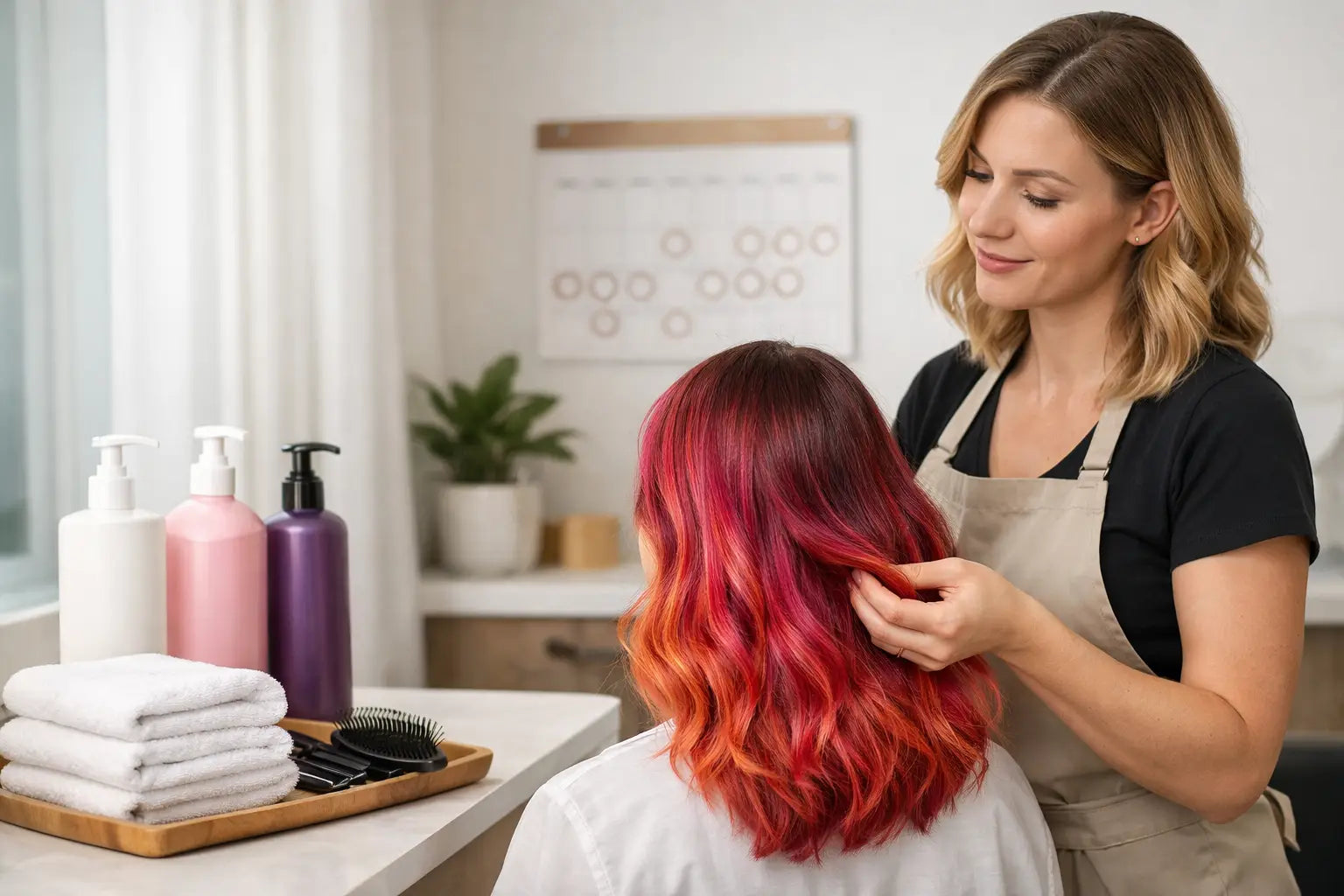 How Often to Wash Colored Hair