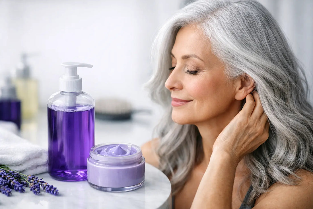 Purple Shampoo for Grey Hair Explained