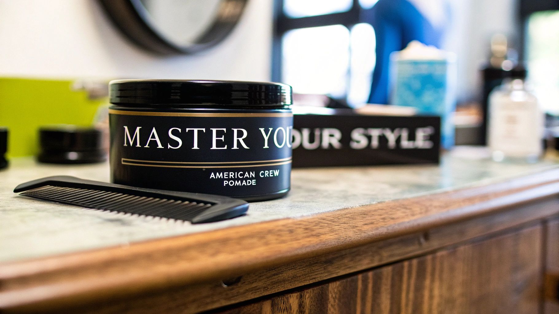Master Your Style with American Crew Pomade – Tips & Tricks