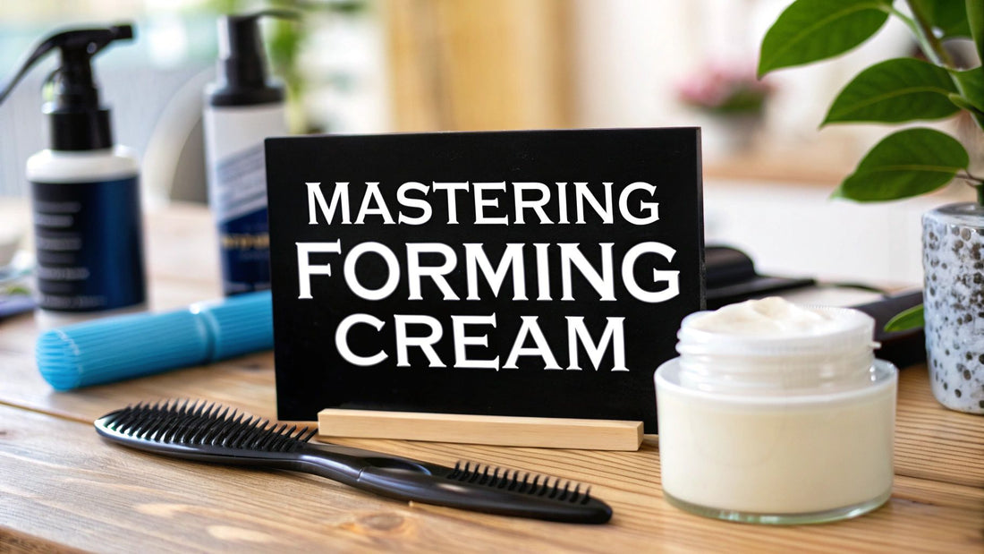 Mastering American Crew Forming Cream
