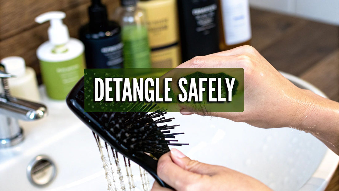 How to Detangle Matted Hair Without Damage