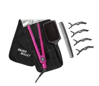 Silver Bullet ATTITUDE PINK Professional Hair Straightener