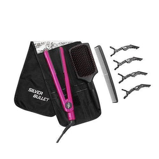 Silver Bullet ATTITUDE PINK Professional Hair Straightener