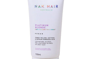 Nak Platinum Blonde Anti-Yellow Treatment Tones, Softens & Repairs 150 ml