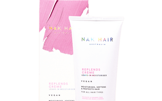 Nak Replends Creme Leave-in Moisturiser designed to soften and protect hair. Detangles hair strands to reduce split ends and wear and tear