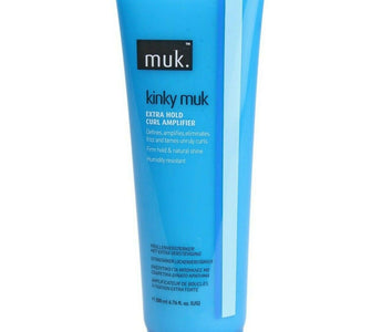 Kinky Muk Extra Hold Curl Amplifier humidity resistant for a more defined longer lasting curl.