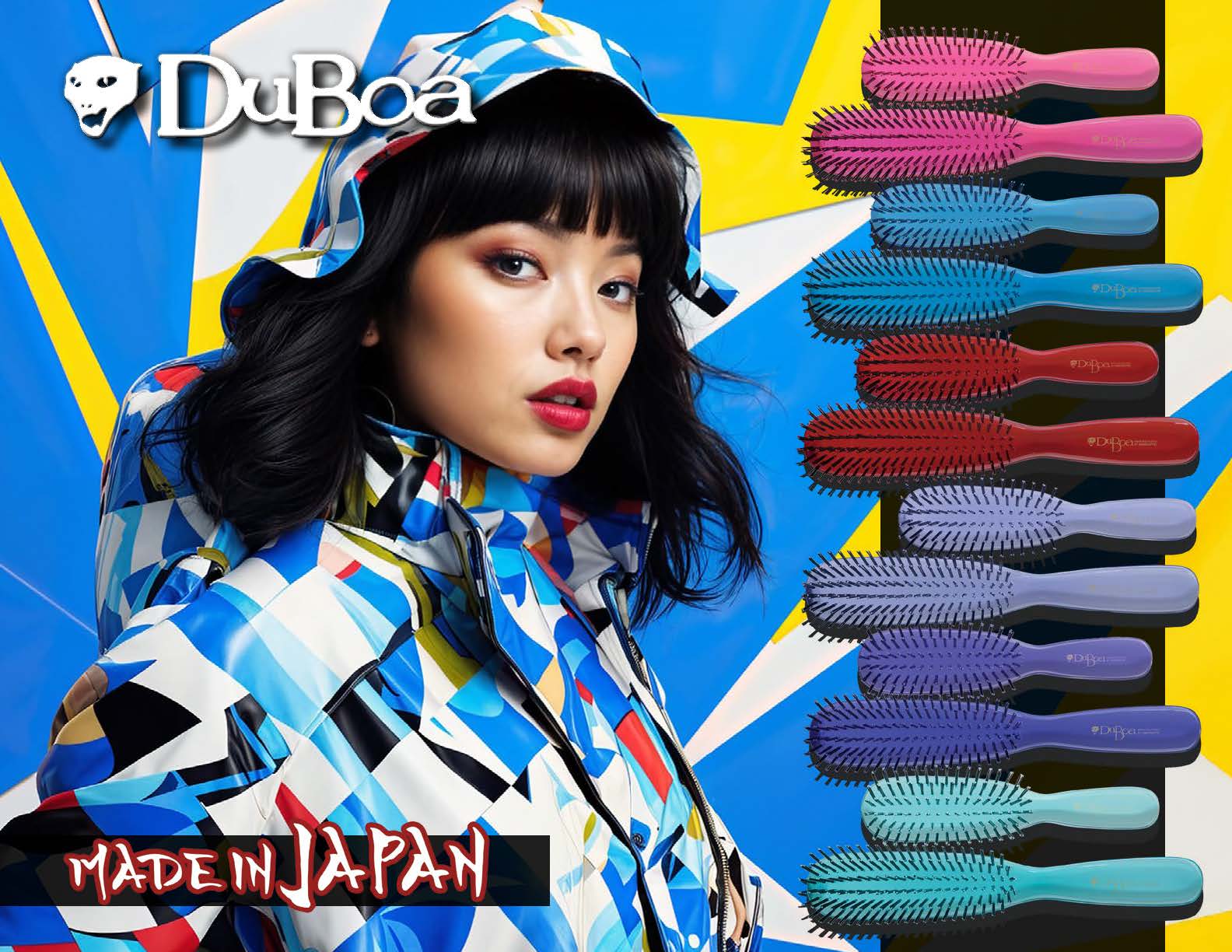 Duboa Hair Brushes made in Japan