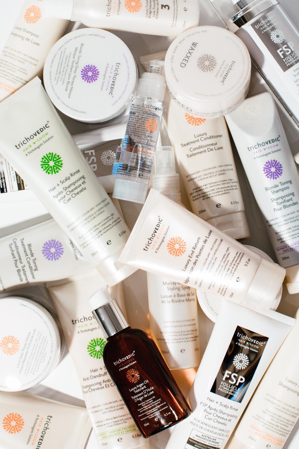 Trichovedic Shampoo, Conditioners and Treatments