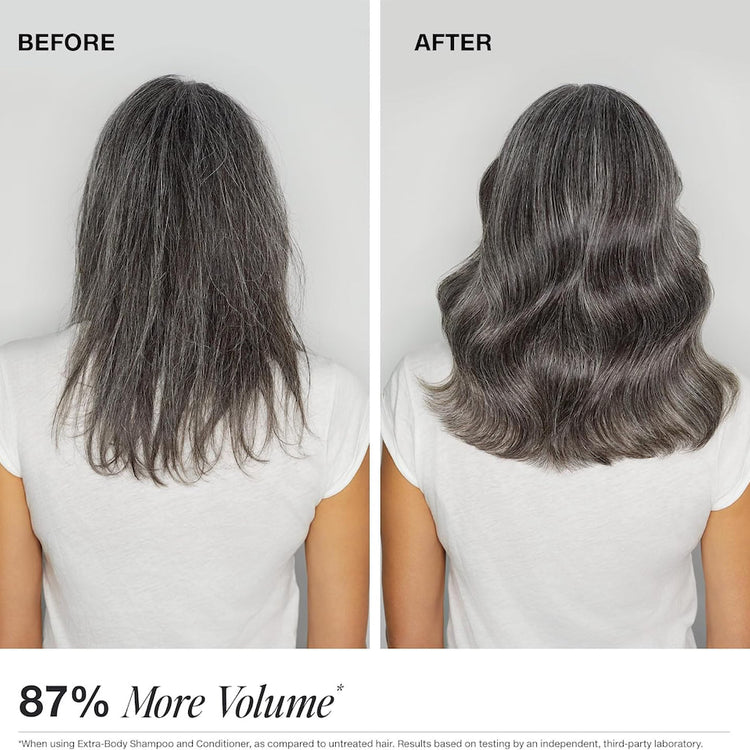 Give fine, flat hair the lift it deserves. Paul Mitchell Extra-Body Shampoo is a salon-trusted volumizing shampoo that transforms limp strands into full, bouncy hair with every wash.