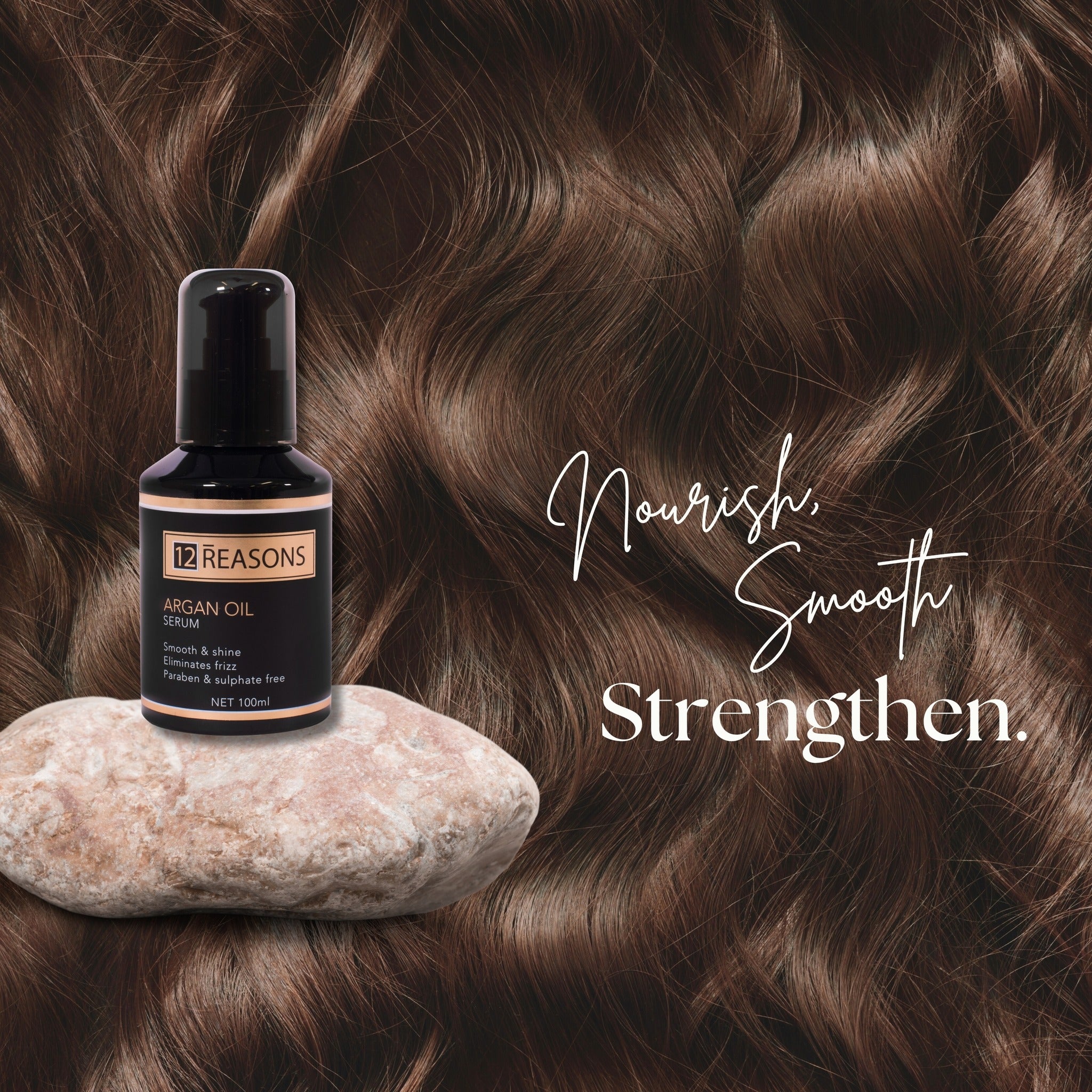 12Reasons Argan Oil Serum Model