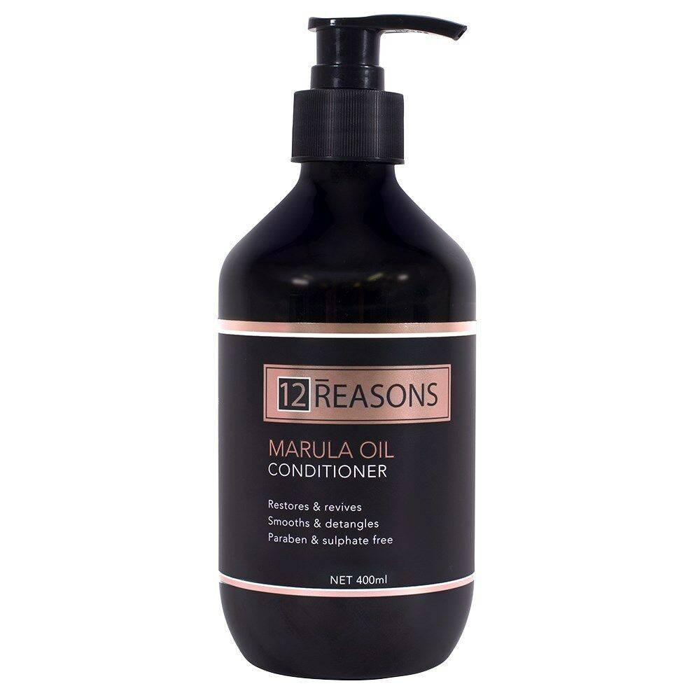 12Reasons Marula Oil Shampoo and Conditioner 400ml Duo - On Line Hair Depot