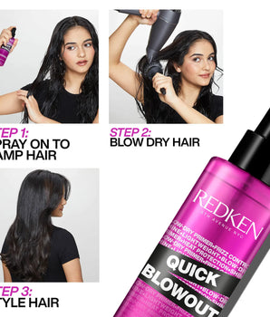 Redken Styling Quick Blowout Heat Protection Spray - On Line Hair Depot