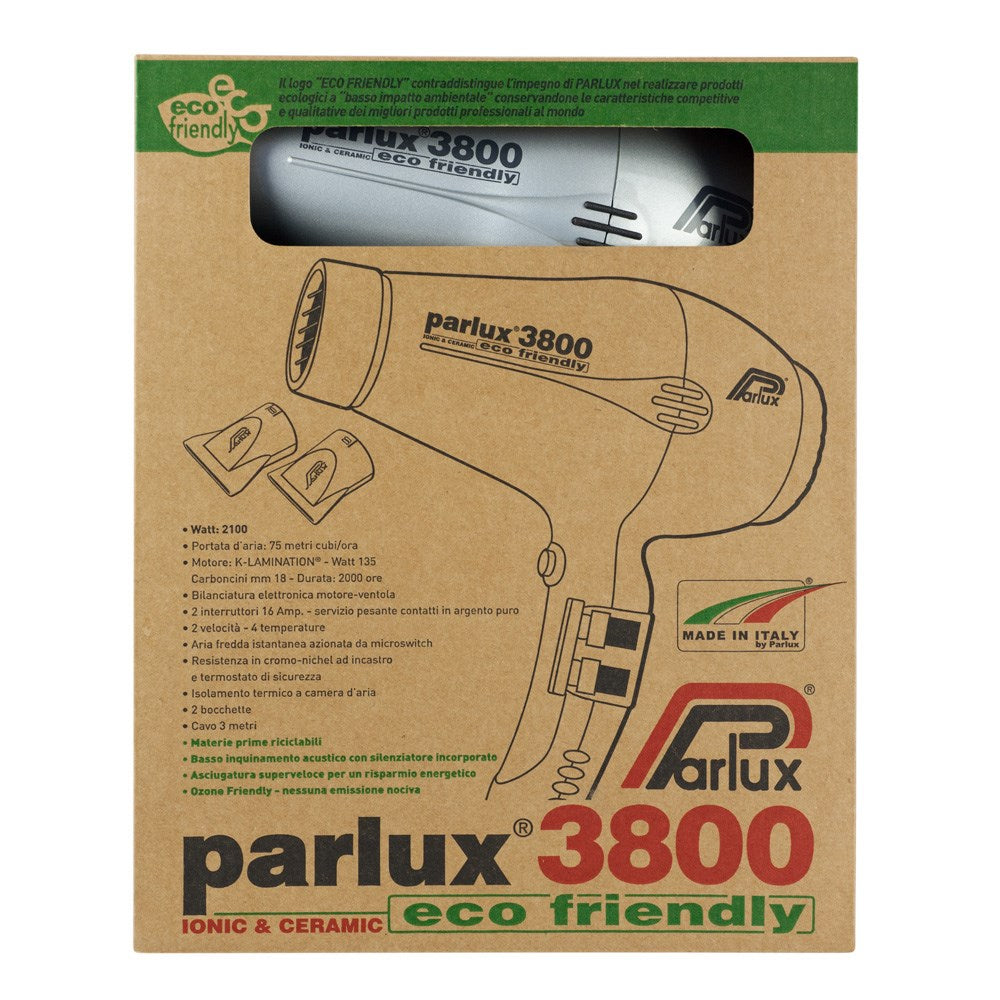 Parlux 3800 Eco Friendly Ionic and Ceramic Hair Dryer