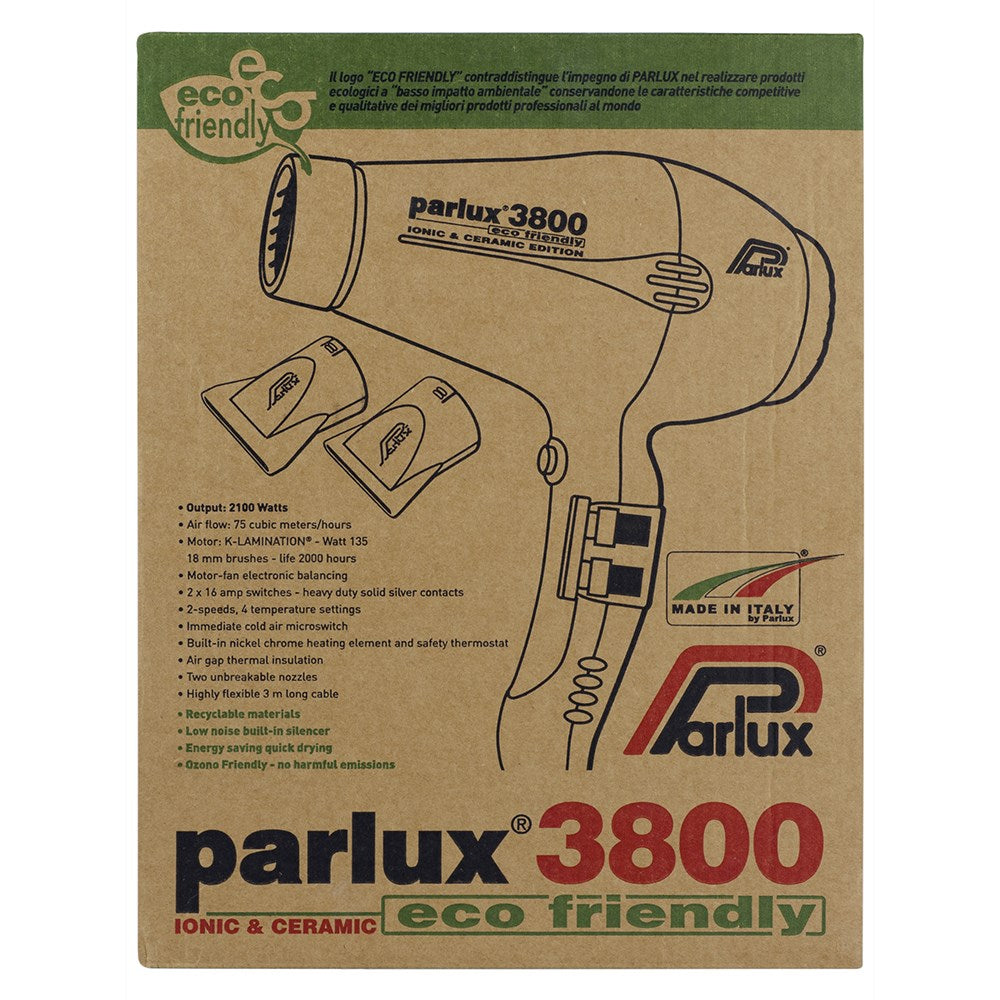 Parlux 3800 Eco Friendly Ionic and Ceramic Hair Dryer