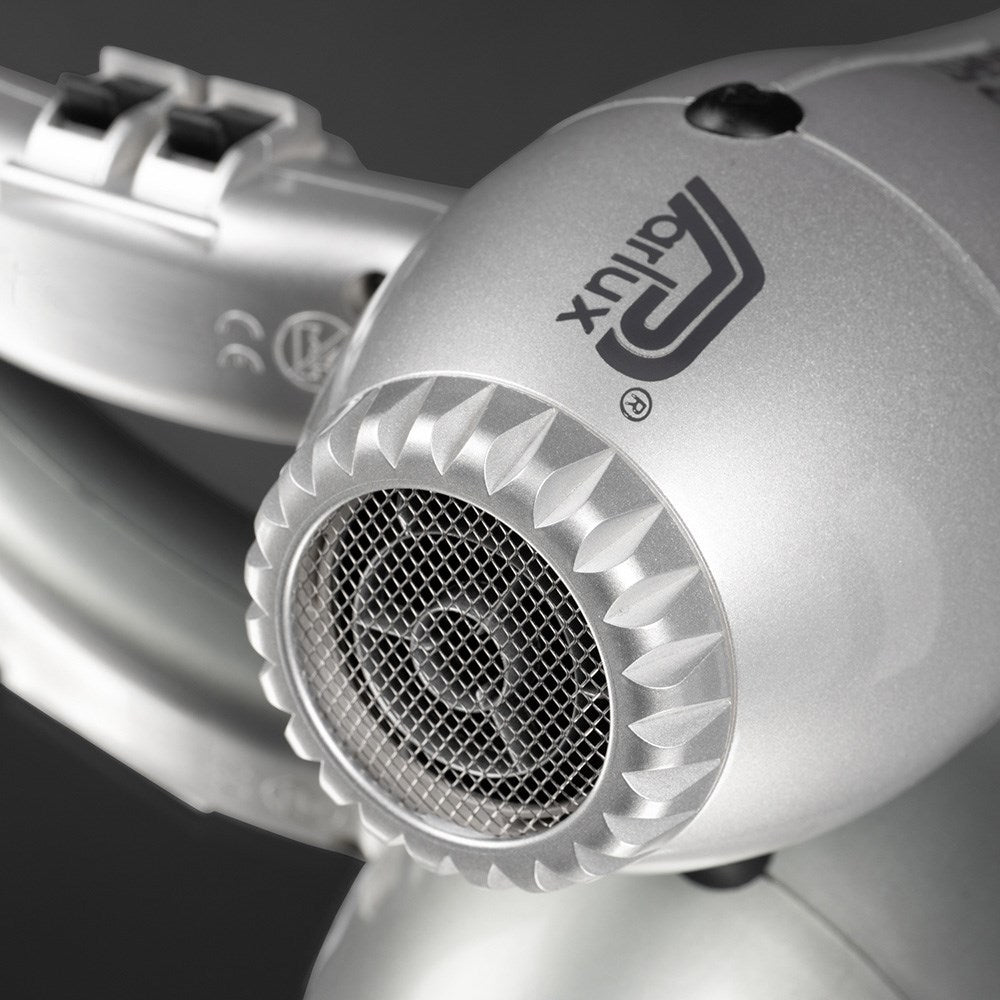 Parlux 385 Power Light Ionic and Ceramic Hair Dryer 2150W Silver - 480g