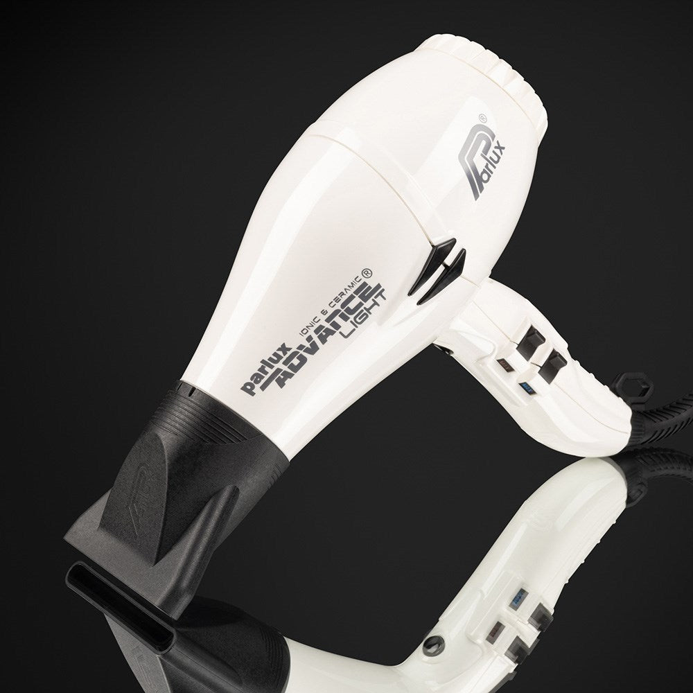 Parlux Advance Light Ceramic and Ionic Hair Dryer White