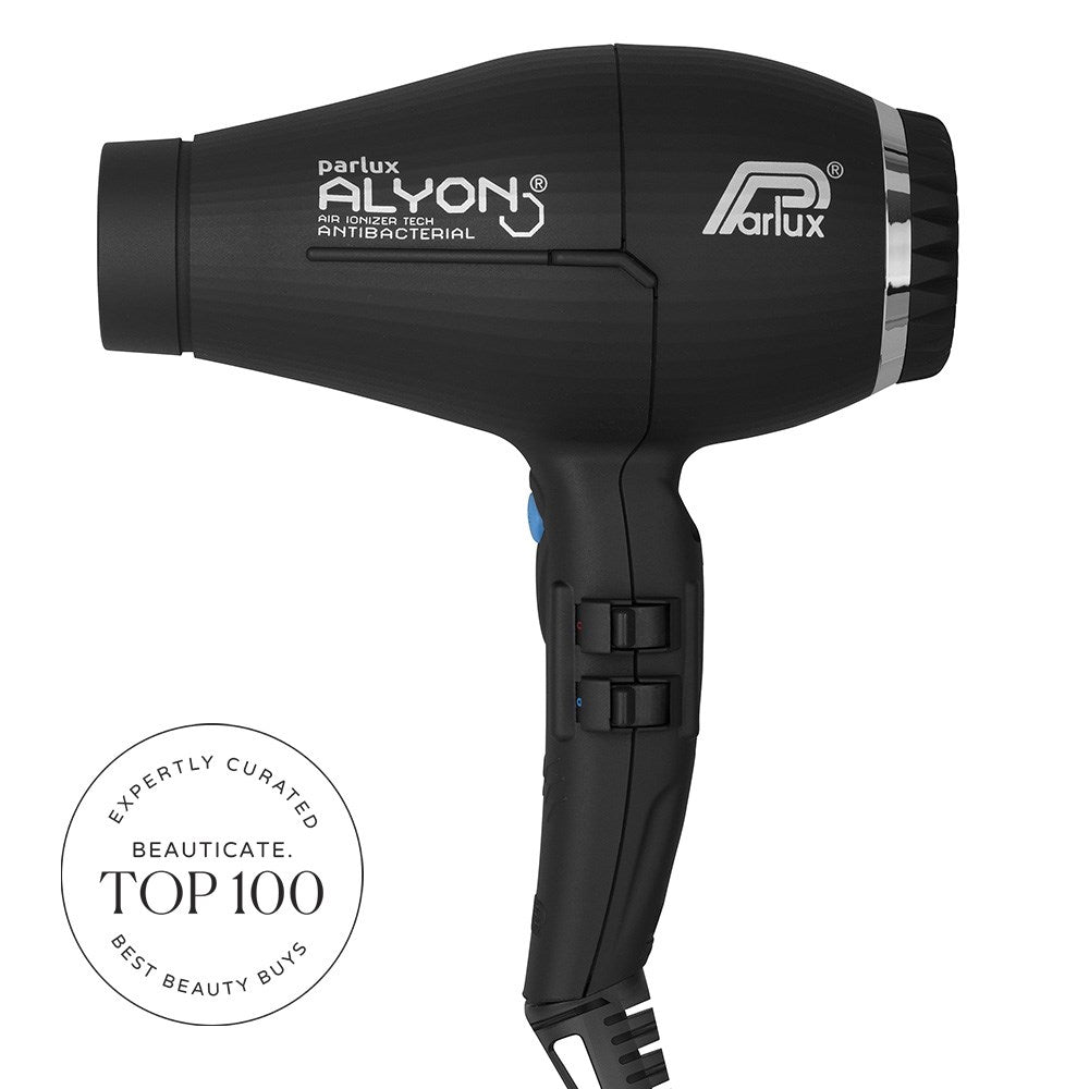 Parlux Alyon Air Ionizer Tech Hair Dryer 2250w Matt Black