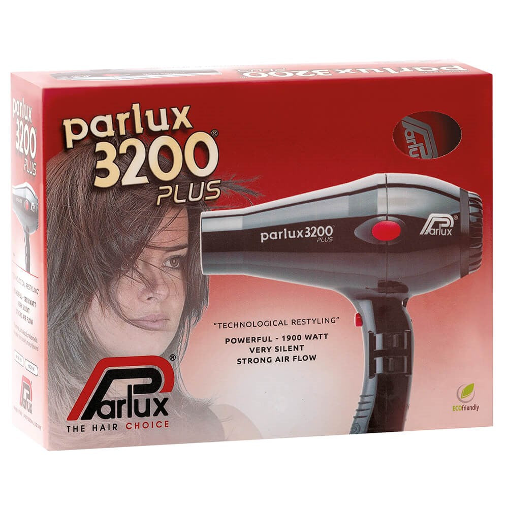 Parlux 3200 Plus Hair Dryer 1900W - Black - On Line Hair Depot