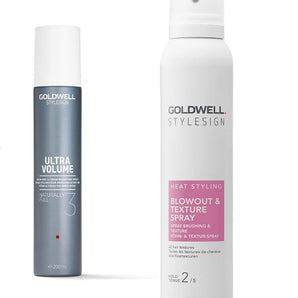 Goldwell StyleSign Heat Styling BlowOut & Texture Spray 200 ml Previously Naturally Full - On Line Hair Depot