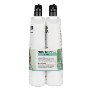 Keratin Complex Care Conditioner & Shampoo Duo 1 litre each with Pumps Keratin complex - On Line Hair Depot