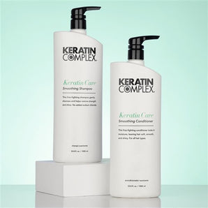 Keratin Complex Care Conditioner & Shampoo Duo 1 litre each with Pumps Keratin complex - On Line Hair Depot