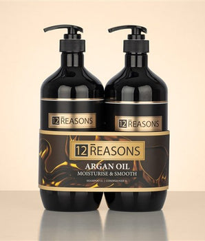 12Reasons Argan Oil Shampoo and Conditioner 800ml Duo 12Reasons - On Line Hair Depot