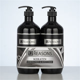 12Reasons Keratin Shampoo and Conditioner Duo 1000ml of each - On Line Hair Depot