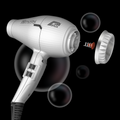Parlux DigitAlyon Hair Dryer Silver 2400w - 395g - On Line Hair Depot