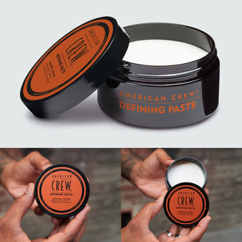 American Crew Defining Paste - Definition paste medium hold low shine 85g x 2 American Crew - On Line Hair Depot