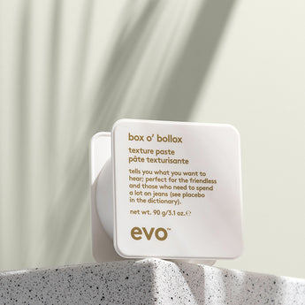 evo box o bollox texture paste Evo Haircare - On Line Hair Depot