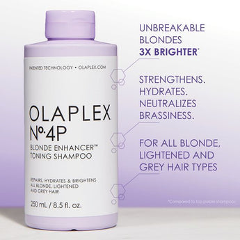 Olaplex NO.4P Blonde Enhancer Toning Shampoo - On Line Hair Depot