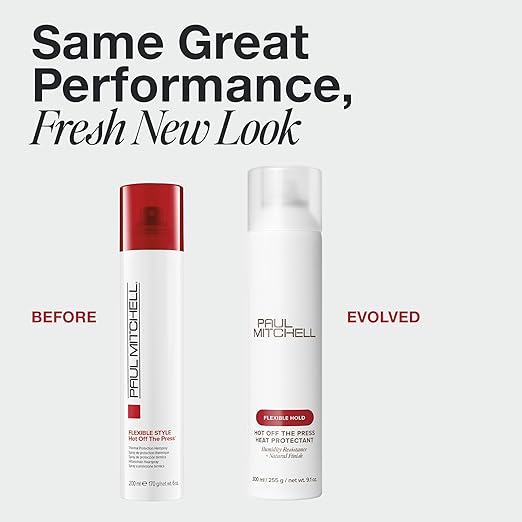 Paul Mitchell Hot Off The Press Heat Protectant – Thermal Protection Spray